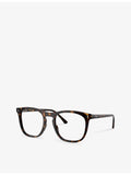 Ray-Ban RX2210V square-frame acetate optical glasses (British brand)