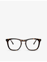 selfridges Ray-Ban RX2210V Square-Frame Acetate Optical Glasses- Buy online at McGrocer