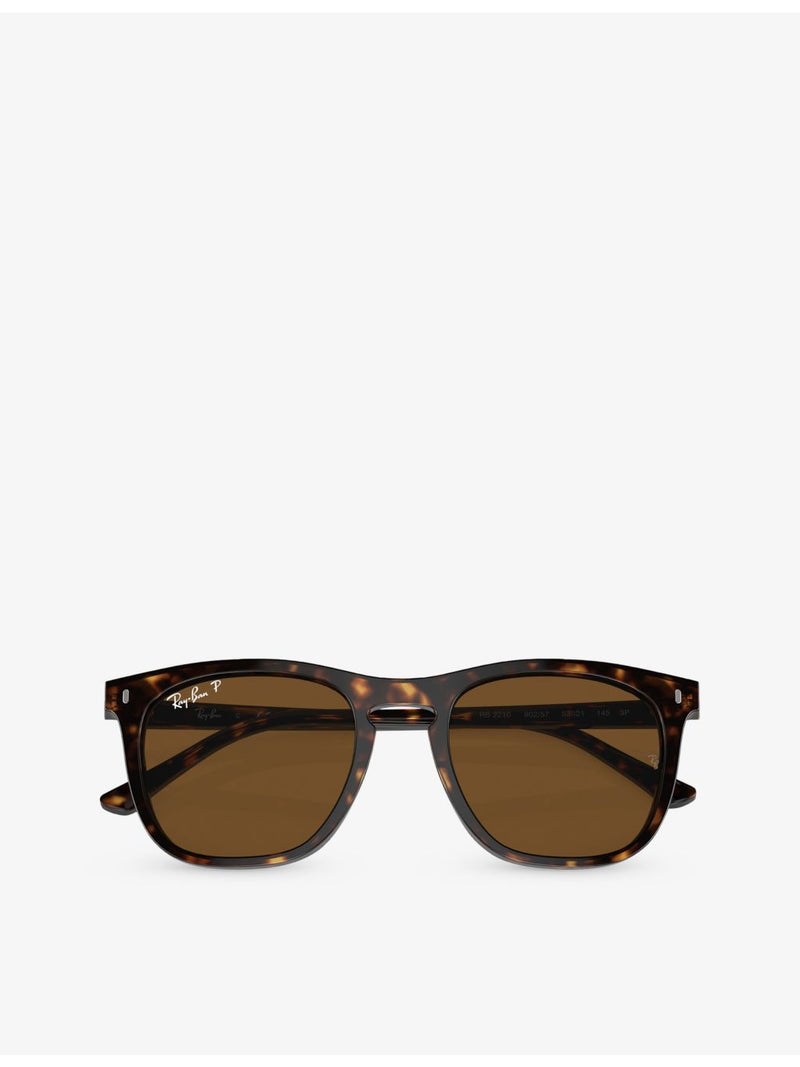 Ray-Ban RB2210 square-frame propionate sunglasses - British product