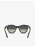 Ray-Ban RB2241 Wayfarer Way round-frame propionate sunglasses, imported from the UK