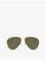 selfridges Ray-Ban Old Aviator RB3825 Metal Sunglasses- Buy online at McGrocer