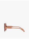 Chloé CH0226S square-frame acetate sunglasses, UK version