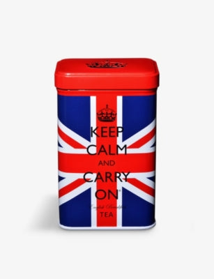 Union Jack tea tin with 125g of black tea, UK version