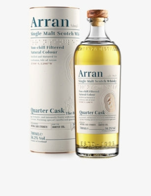 Arran Quarter Cask single malt Scotch whisky 700ml (British brand)