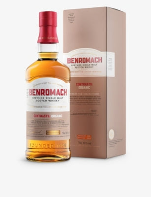 Benromach organic single malt Scotch whisky 700ml, imported from the UK