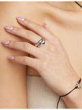 Astrid & Miyu heart signet ring 0.8cm, imported from the UK
