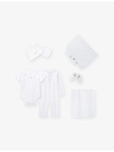 selfridges The Little White Company Bringing Home Baby Cotton Gift Set 0-6 Months- Buy online at McGrocer