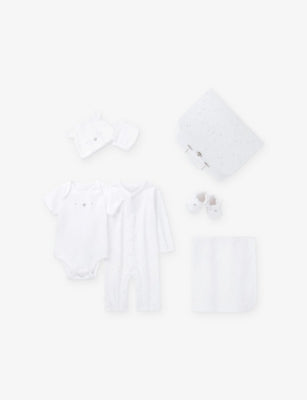 The Little White Company Bringing Home Baby Cotton Gift Set 0-6 Months