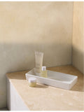 The White Company Morston stoneware tray 10cm x 24cm - British product