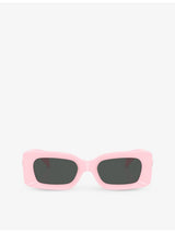 selfridges Versace Rectangle-Frame Acetate Sunglasses- Buy online at McGrocer