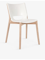 selfridges Alessi Poele Monoshell Steel and Wood Chair 81cm- Buy online at McGrocer