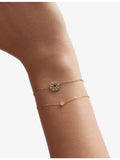 Astley Clarke 14ct yellow-gold lab-grown diamond bracelet 18cm, UK version