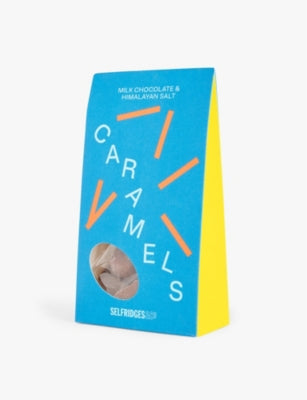 Selfridges Selection milk chocolate sea salt caramels 150g, UK version