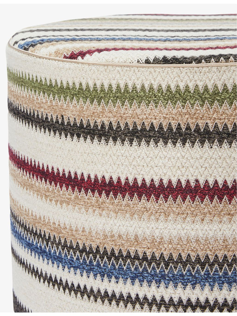Missoni Home woven-blend zigzag pouf 40cm x 30cm (British brand)