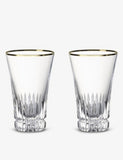 Villeroy & Boch crystal tall glasses set of 2, UK version