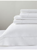 The White Company Savoy deep fitted cotton sheet, imported from the UK