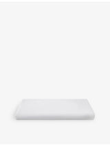 selfridges The White Company Savoy Deep Fitted Cotton Sheet- Buy online at McGrocer