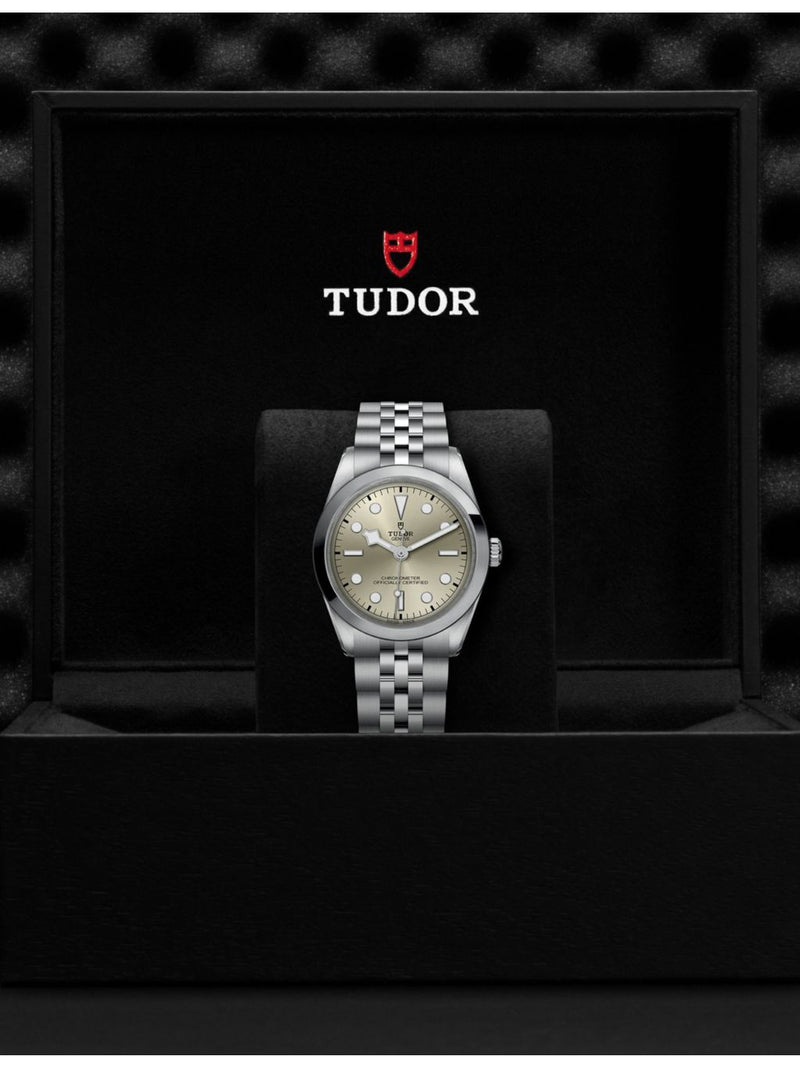 Tudor Black Bay stainless-steel automatic watch 36mm, imported from the UK