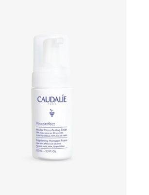 Caudalie Vinoperfect brightening micropeel foam 100ml (British brand)