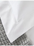 The White Company Cranleigh cotton duvet cover - British product