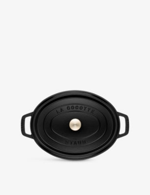 Staub Cocotte Oval Cast-Iron Casserole Dish