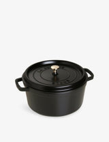 selfridges Staub Cocotte Cast-Iron Casserole Dish- Buy online at McGrocer