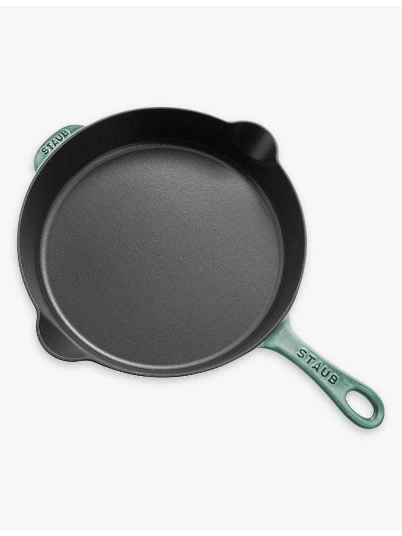 Staub enamel-coated cast-iron frypan 32cm, UK version