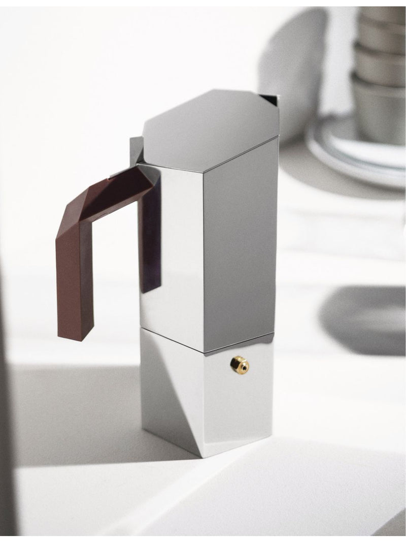 Alessi Menhir espresso maker 3-cup, imported from the UK