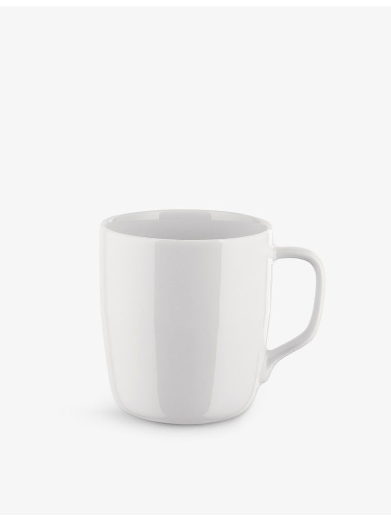Alessi Itsumo porcelain mug set of four 8.9cm, imported from the UK