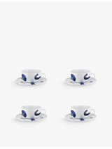 selfridges Alessi Itsumo Yunoki Porcelain Teacup and Saucer Set- Buy online at McGrocer