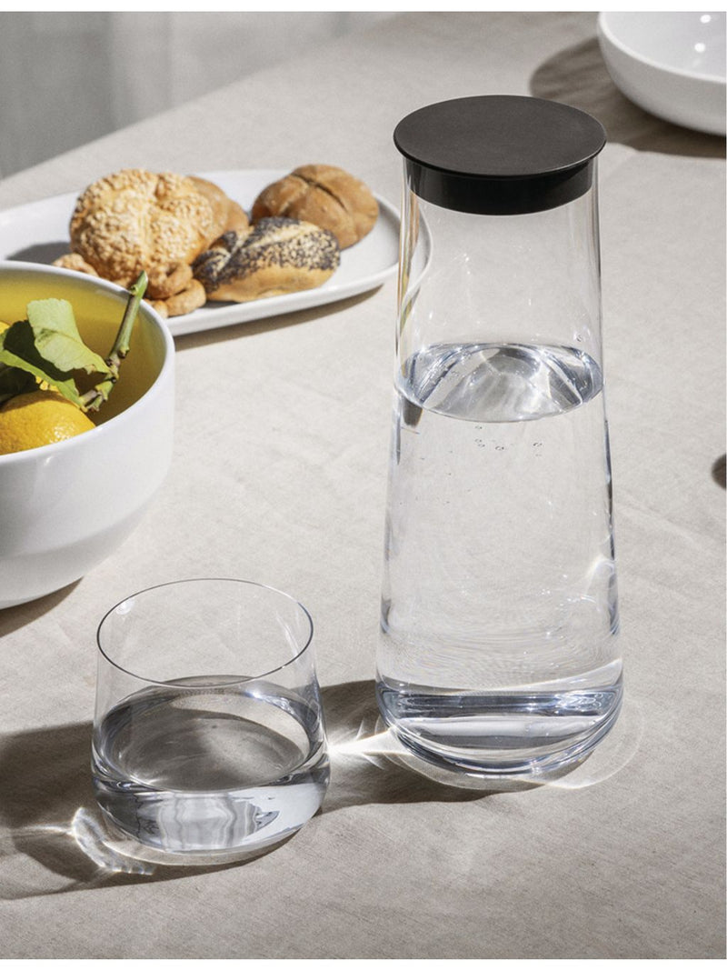 Alessi Eugenia glass pitcher 25cm with cap (British brand)
