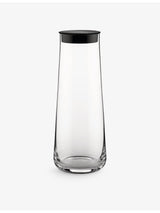 selfridges Alessi Eugenia Glass Pitcher with Cap 25cm- Buy online at McGrocer