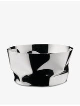 selfridges Alessi Compressioni Stainless Steel Basket 19.5cm- Buy online at McGrocer