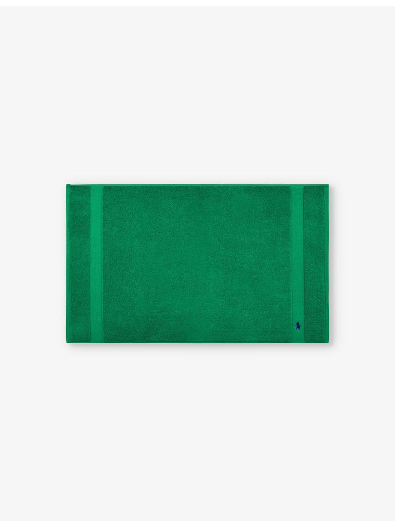 Ralph Lauren Home polo player embroidered cotton bath mat 55x90cm, imported from the UK