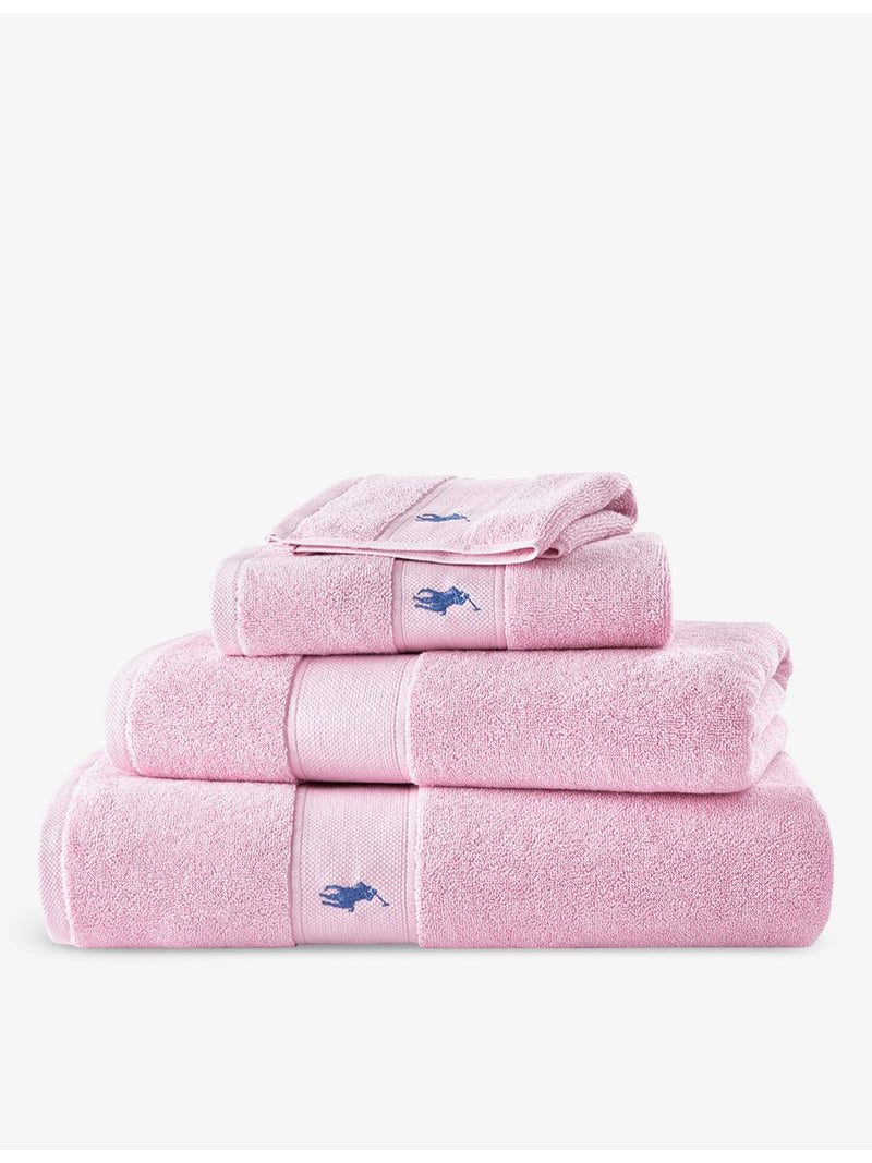 Ralph Lauren Home embroidered cotton bath sheet 90x160cm - British product