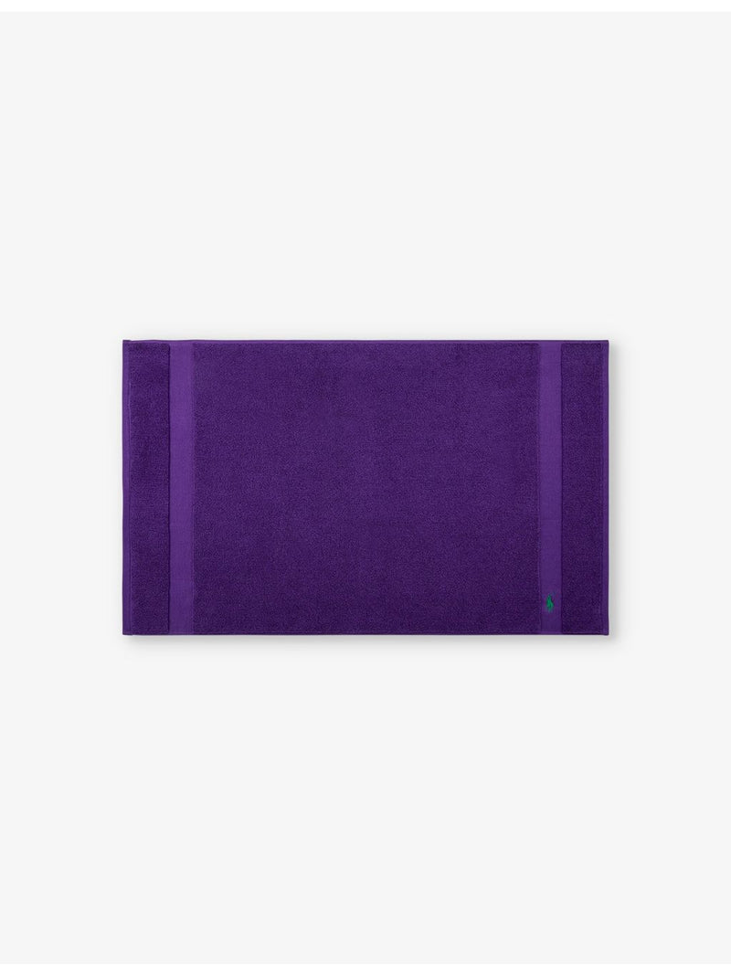 Ralph Lauren Home cotton bath mat 55x90cm embroidered logo - British product