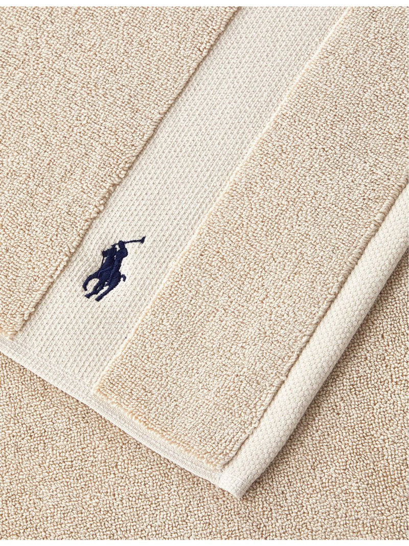 Ralph Lauren cotton bath mat embroidered polo player 55cm x 90cm, UK version
