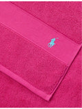 Ralph Lauren bath sheet embroidered polo player, imported from the UK