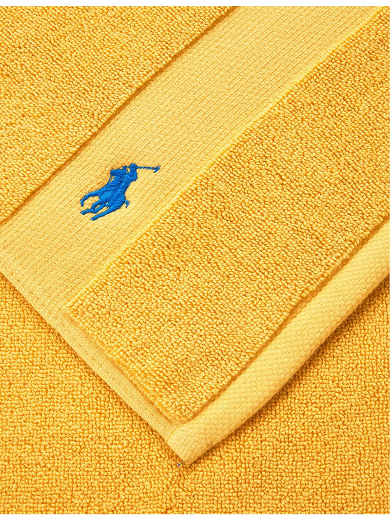 Ralph Lauren Home cotton bath mat embroidered polo player 55cm x 90cm, UK version