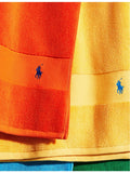 Ralph Lauren embroidered polo player bath sheet 160x90cm, imported from the UK