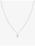Astrid & Miyu initial R pendant necklace 39cm chain (British brand)