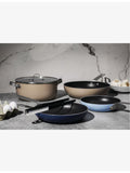 Alessi Tama aluminium and stainless steel cookware set, UK version