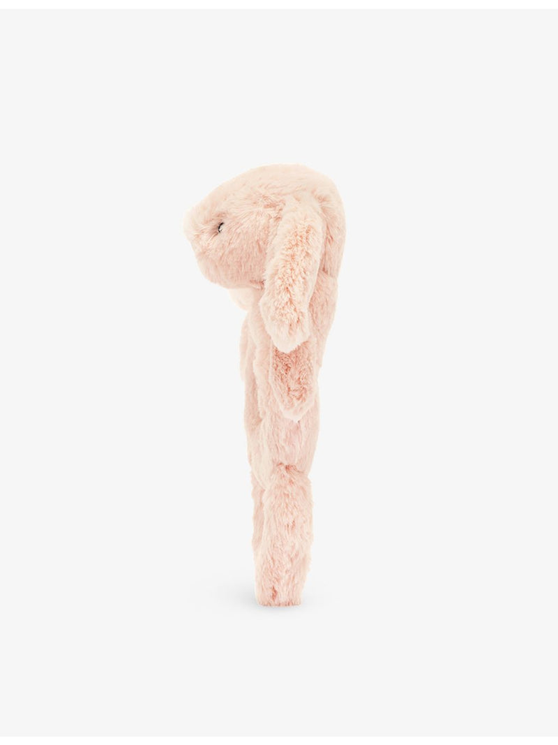 Jellycat Bashful Bunny faux-fur rattle 18cm - British product