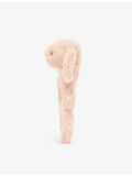 Jellycat Bashful Bunny faux-fur rattle 18cm - British product