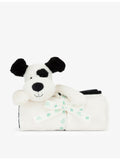 Jellycat Bashful Puppy faux fur blanket 70cm, UK version