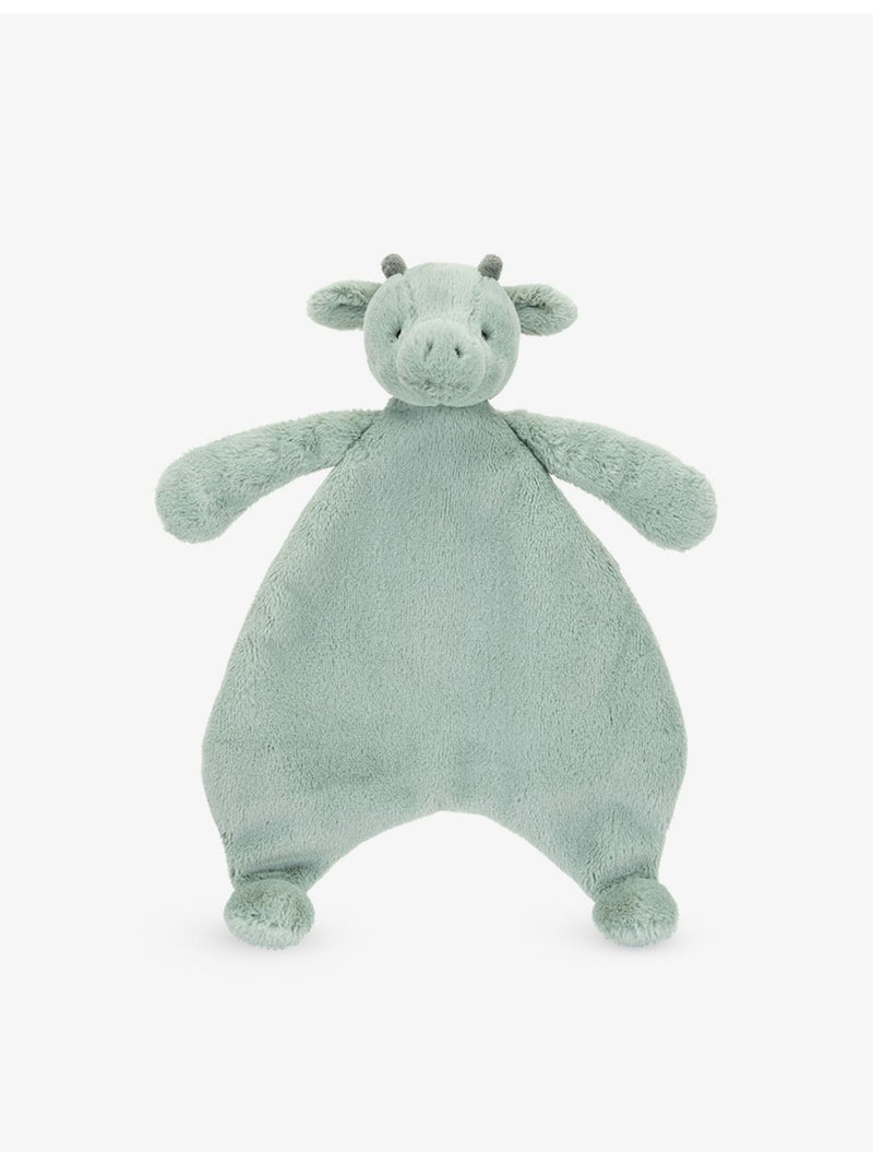Jellycat Bashful Dragon faux-fur comforter 27cm (British brand)
