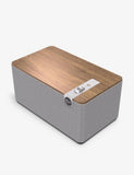 Klipsch The Three Plus Bluetooth speaker with wood veneer, UK version