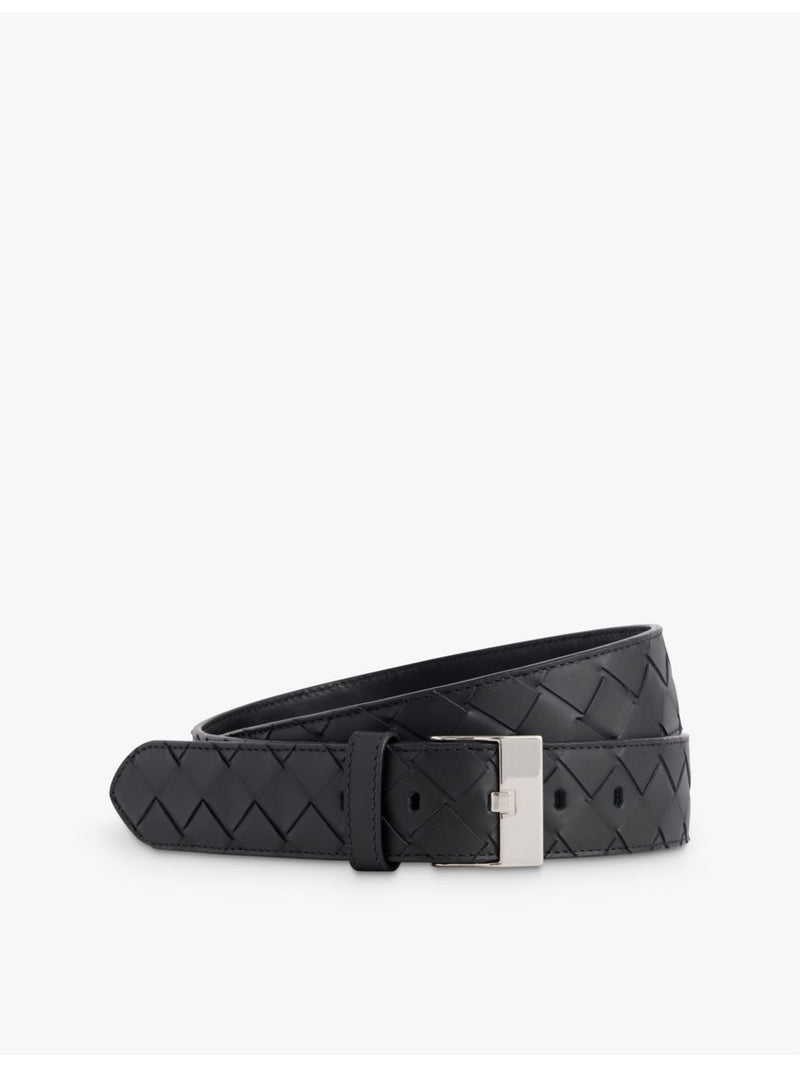 Bottega Veneta double-weave leather belt 106cm (British brand)