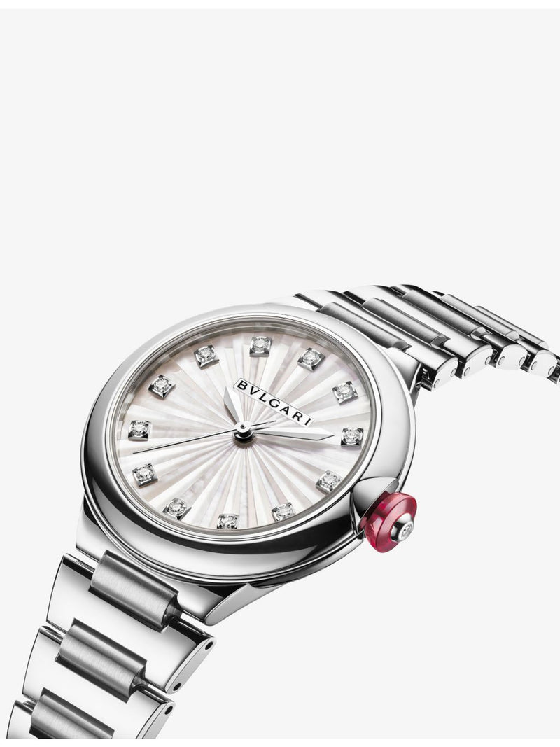 Bulgari Lvcea automatic watch 33mm, imported from the UK