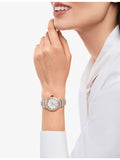 Bvlgari Lvcea rose gold diamond automatic watch 33mm (British brand)